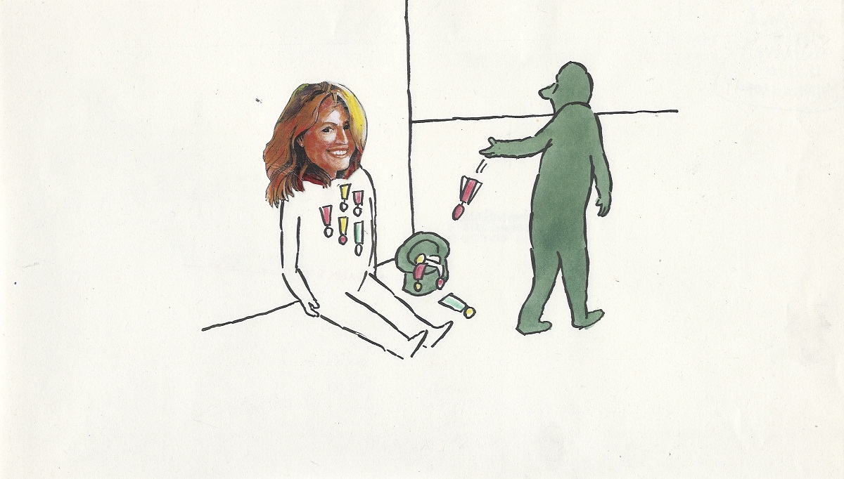 Karikatúra Andreja Mišanka