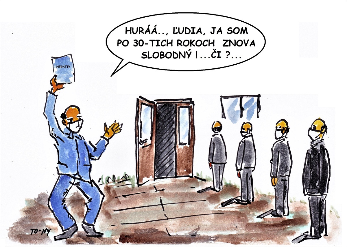 Karikatúra Tomáša Stanislava