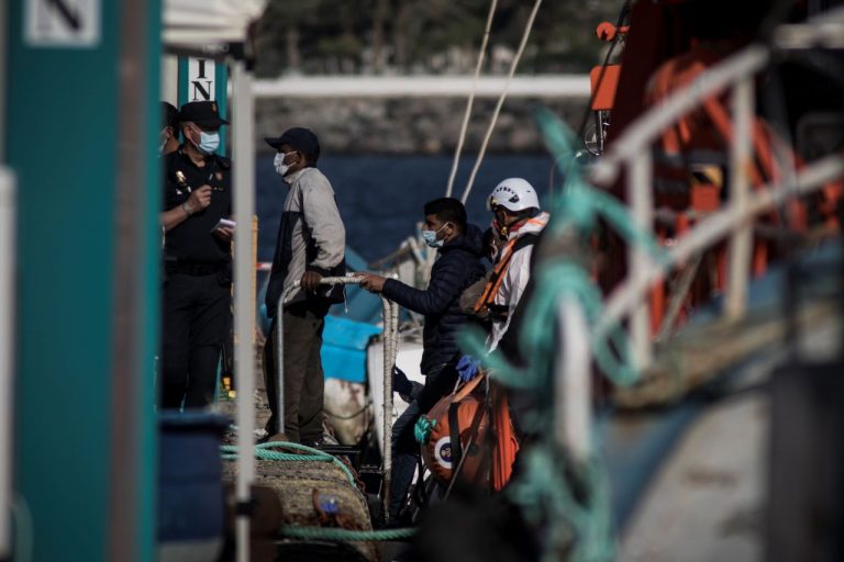 Migranti na ostrove Gran Canaria