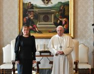 Prezidentka SR Zuzana Čaputová vo Vatikáne