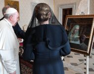 Prezidentka SR Zuzana Čaputová vo Vatikáne