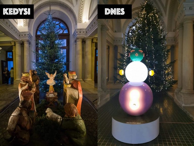 Primaciálny palác vianočná výzdoba