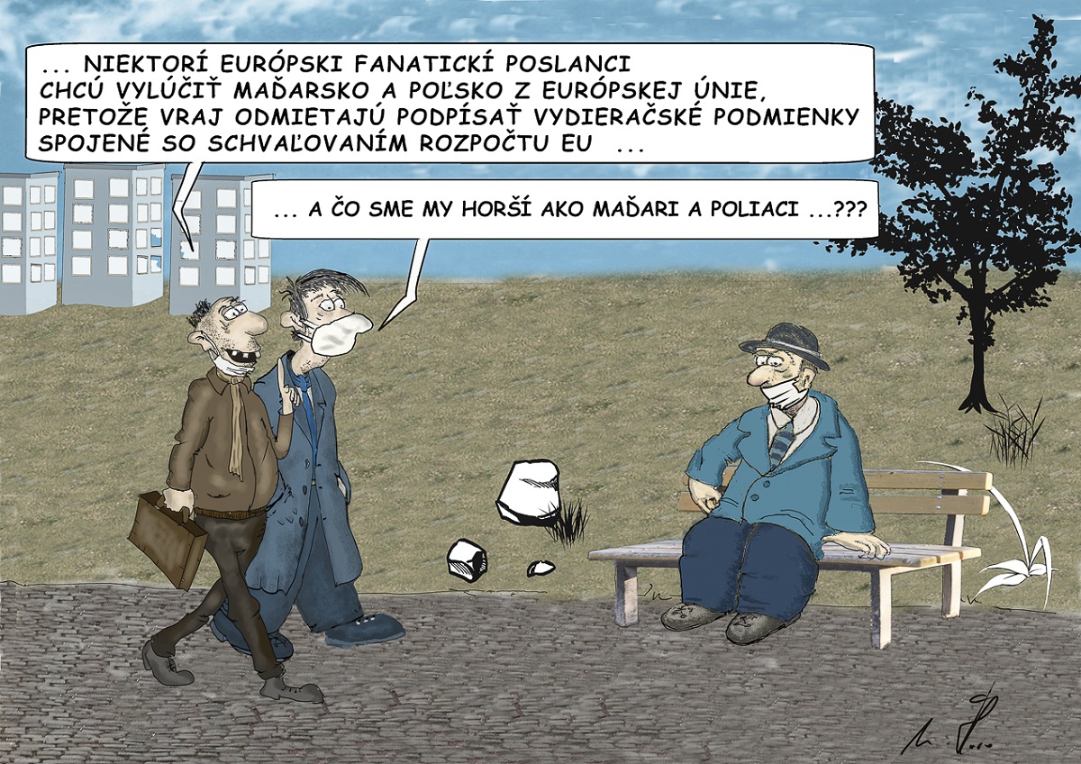 Karikatúra Mira Havlíčka