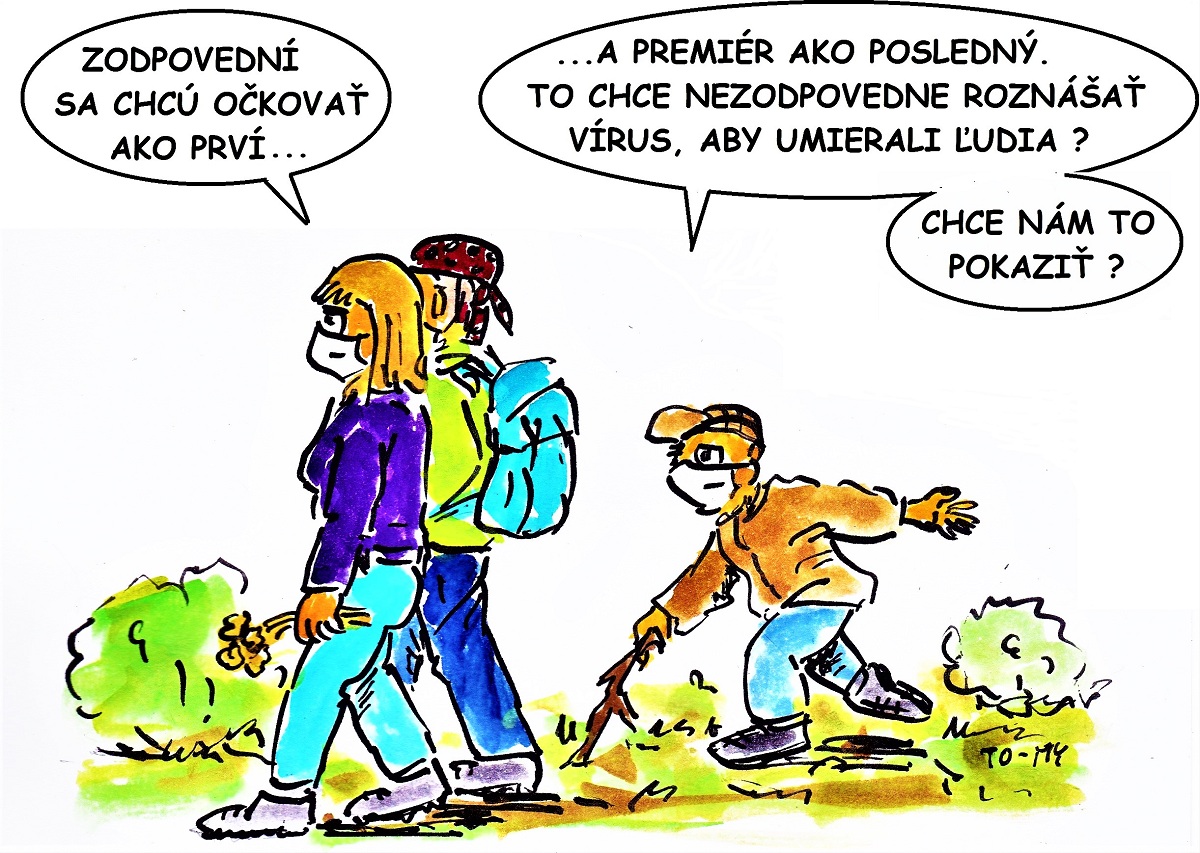 Karikatúra Tomáša Stanislava
