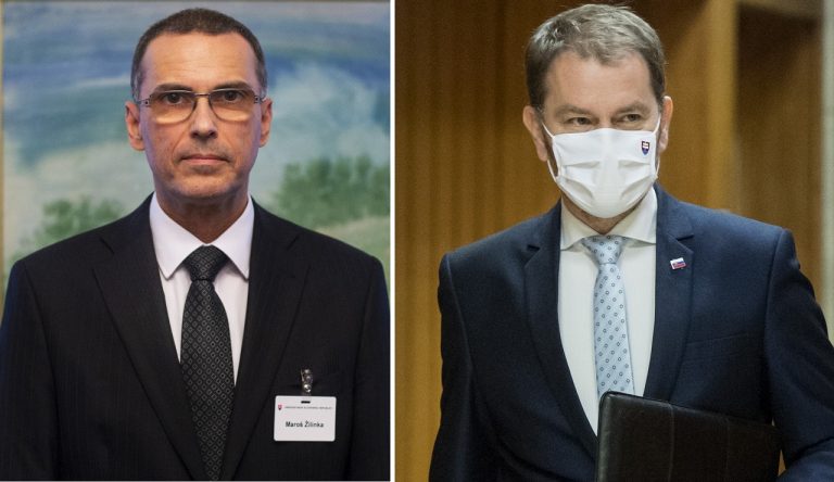 Maroš Žilinka a Igor Matovič