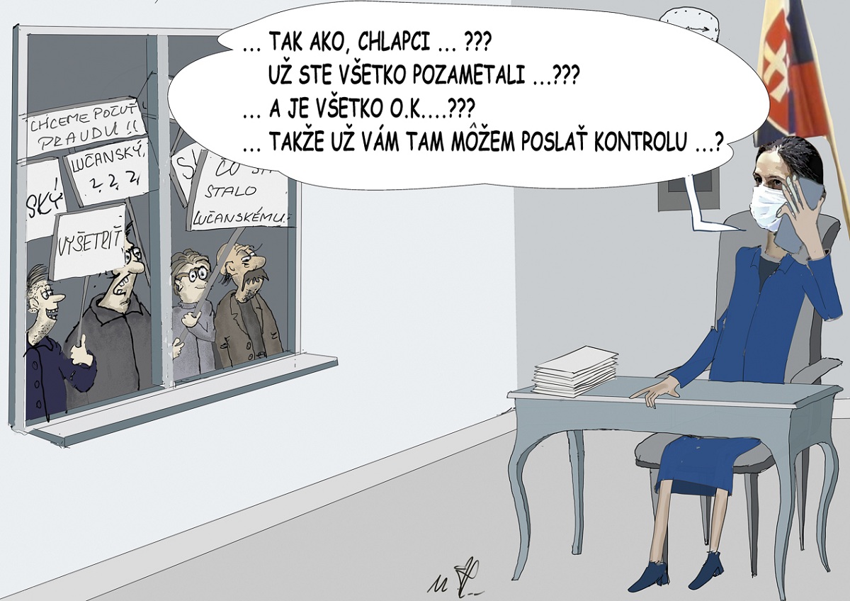 Karikatúra Mira Havlíčkav