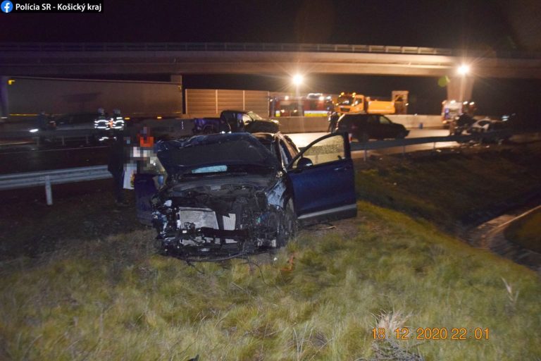 Nehoda na diaľnici D1