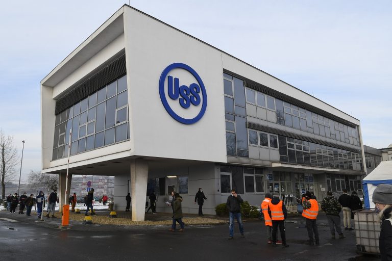 testovanie v areáli U. S. Steel Košice