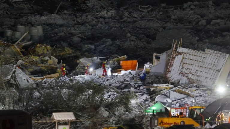 Nórsko zosuv pôdy Ask