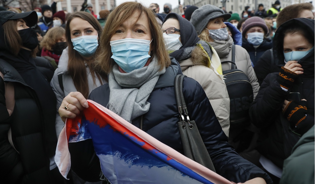 rusko protest navalnyj