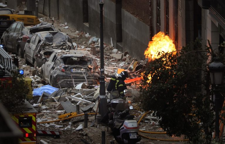 Spain Madrid Explosion