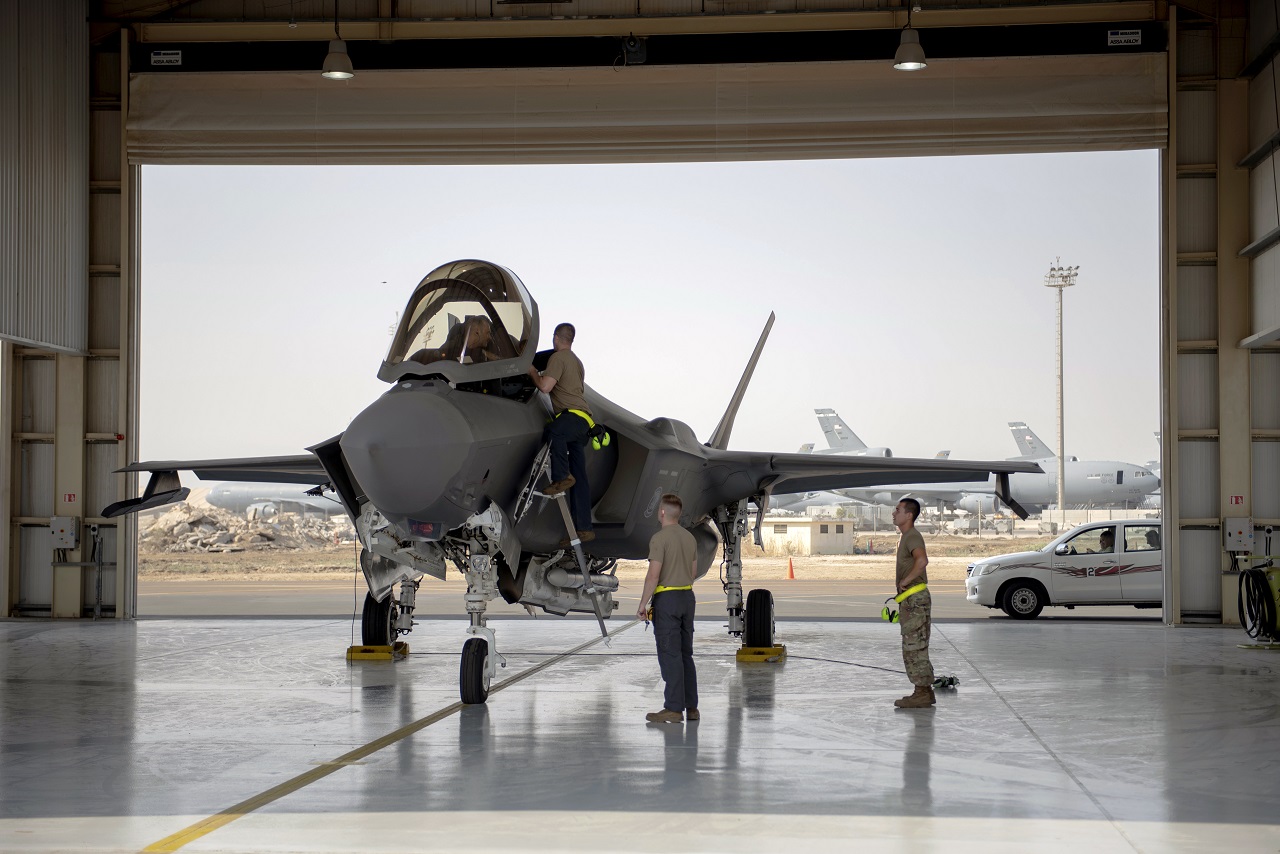 Americké bojové lietadlo F-35