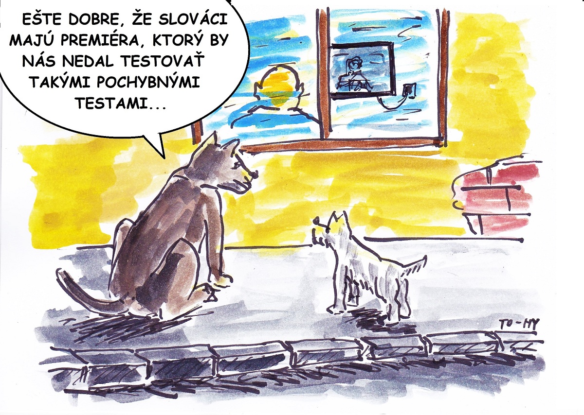 Karikatúra Tomáša Stanislava