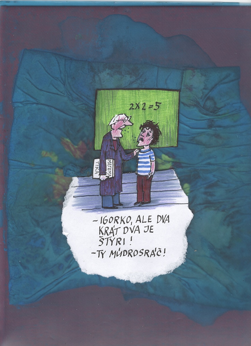 Karikatúra Andreja Mišanka