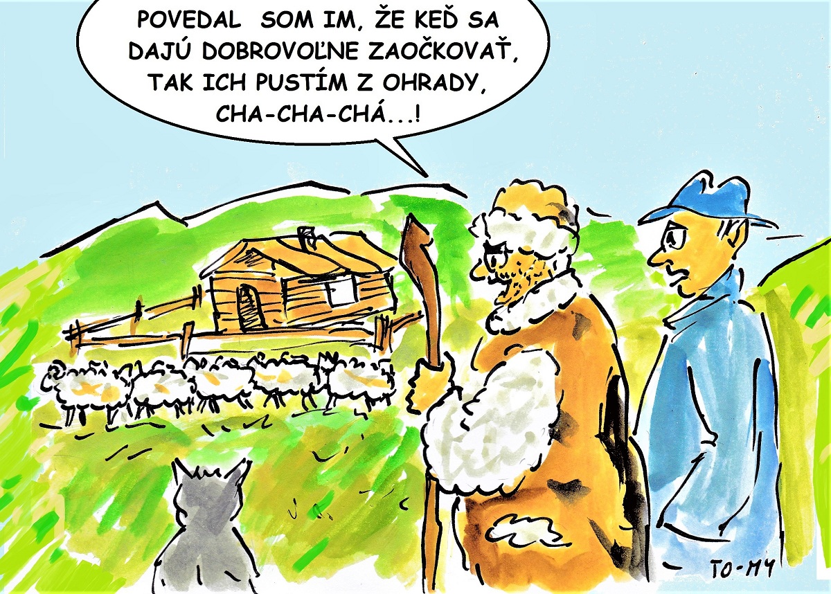 Karikatúra Tomáša Stanislava