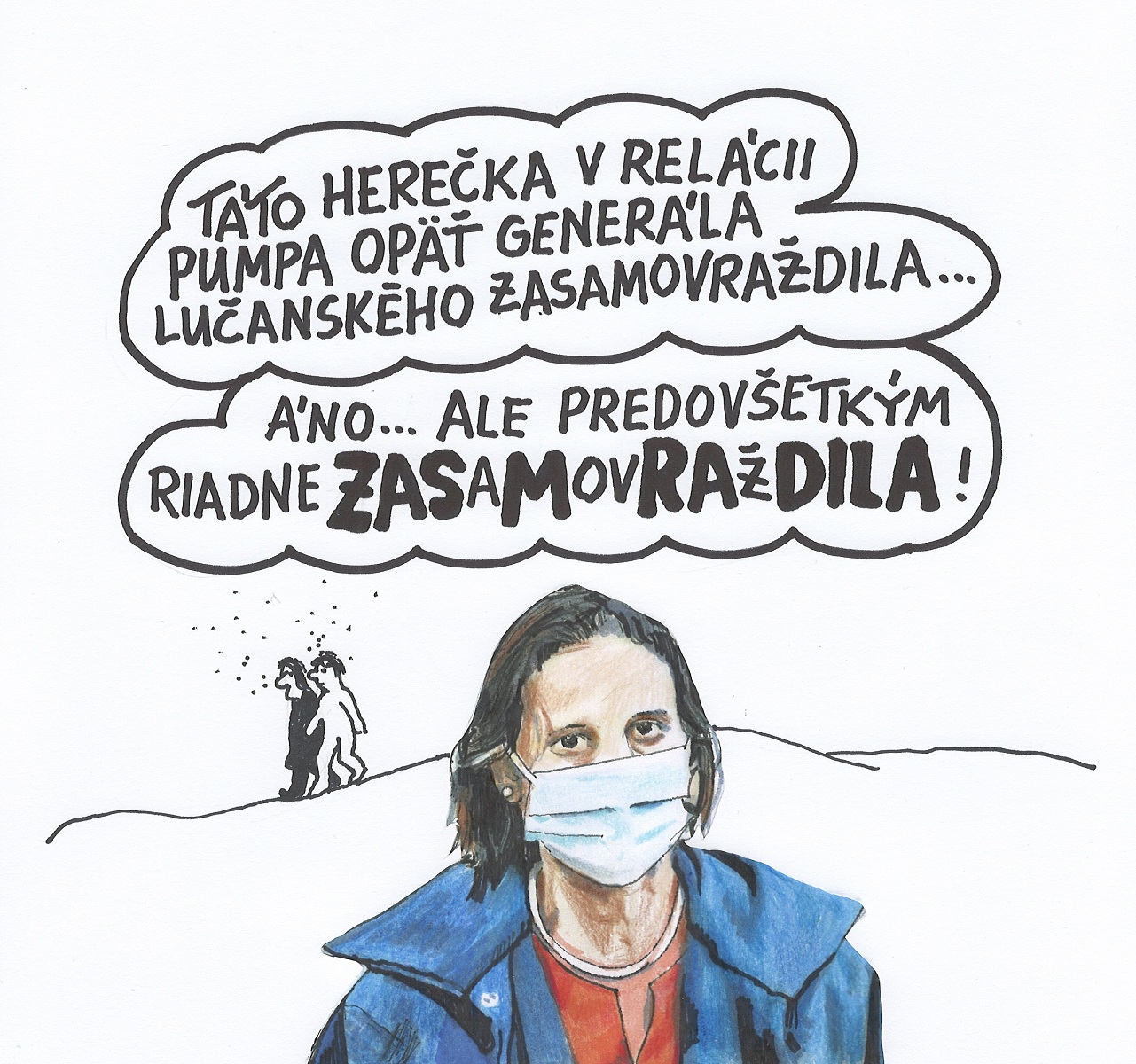 Karikatúra Andreja Mišanka