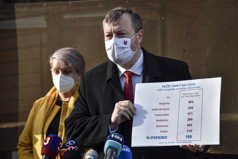 Očkovanie zamestnancov a klientov ZSS po mesiaci a zhodnotenie