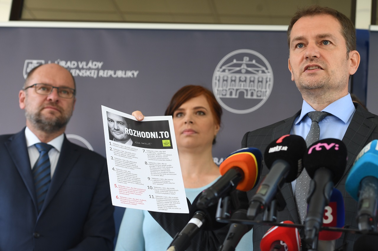 Sulík, Remišová. Matovič