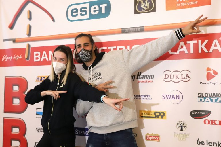 Jaroslava Mahučichovová a Talian Gianmarco