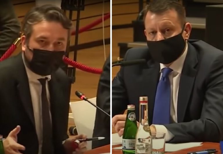 Ľuboš Blaha a Daniel Lipšic