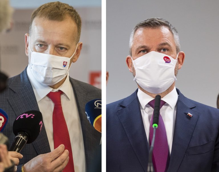 Boris Kollár a Peter Pellegrini