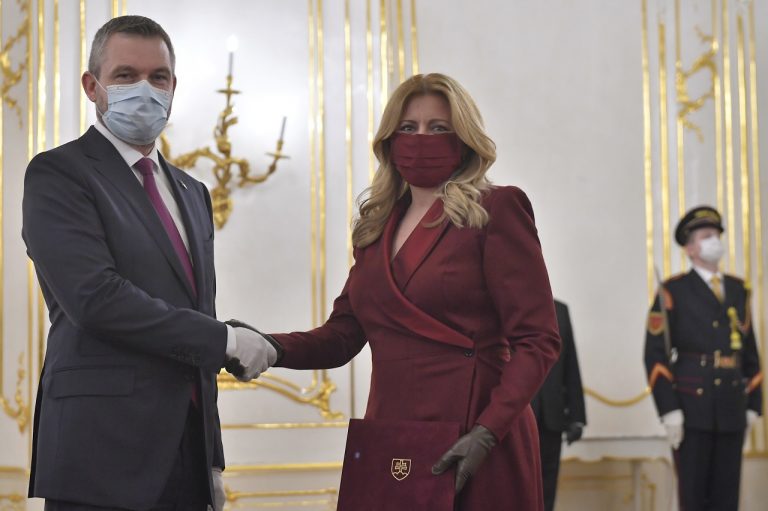 Zuzana Čaputová a Peter Pellegrini