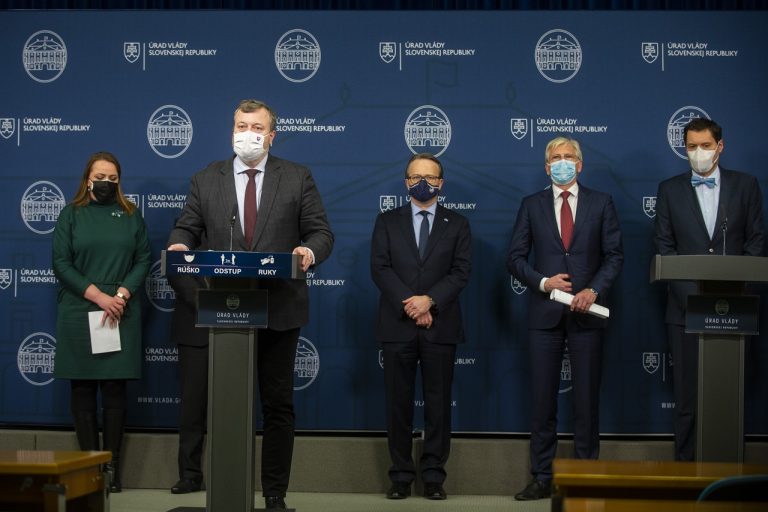 Monika Uhlerová Milan Krajniak Miroslav Kiraľvarga Rastislav Machunka Alexander Matušek