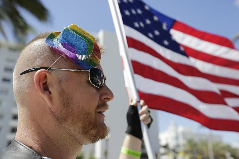USA homosexuáli pochod dúhový pride