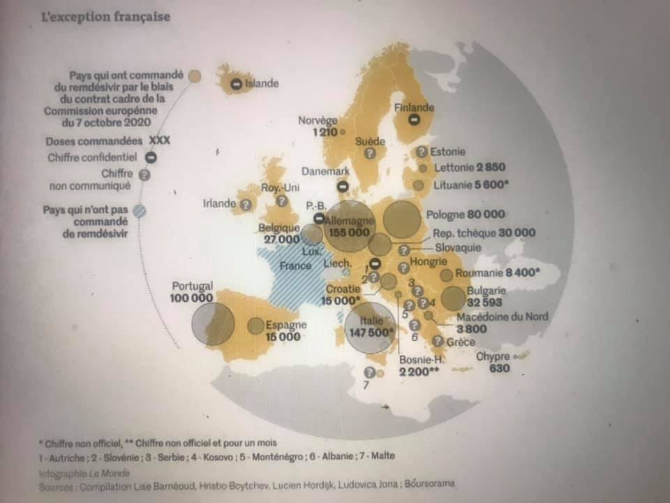 Remdesivir Eu map