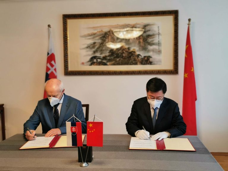 Veľvyslanec SR a Číny