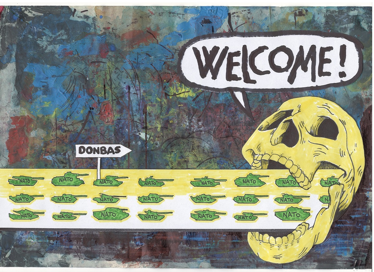 Karikatúra Andreja Mišanka