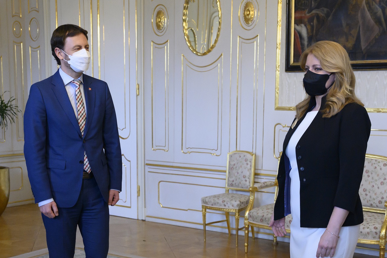 Zuzana Čaputová prijala Eduarda Hegera
