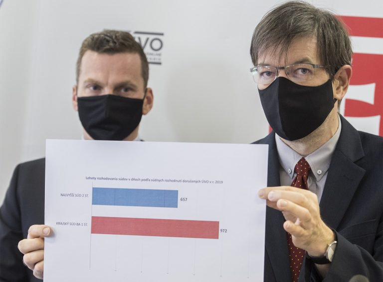 Predseda ÚVO Miroslav Hlivák, podpredseda ÚVO Jaroslav Lexa