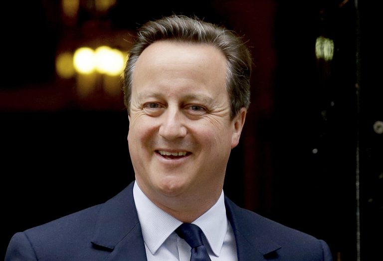 bývalý britský premiér David Cameron