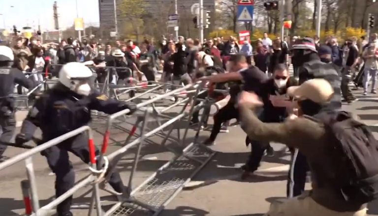 vieden protest