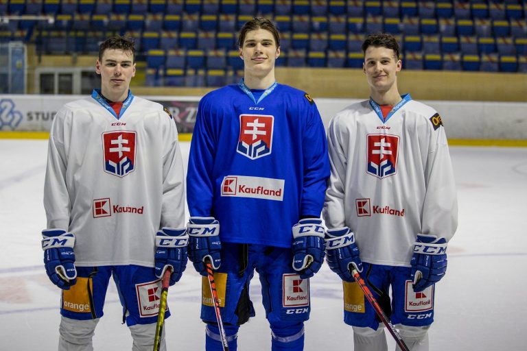 Slafkovsky Nemec Knazko SR hokej reprezentacia