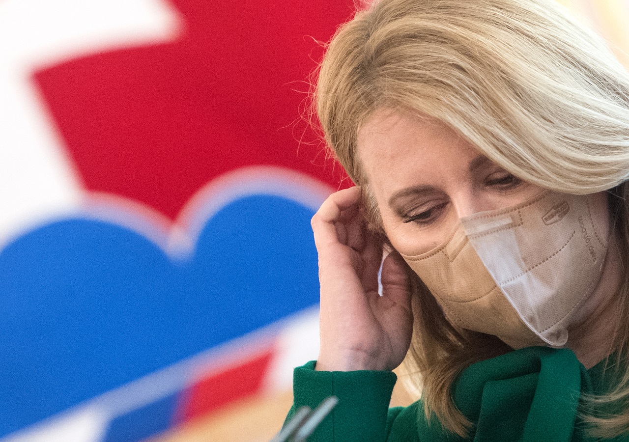 Zuzana Čaputová TK
