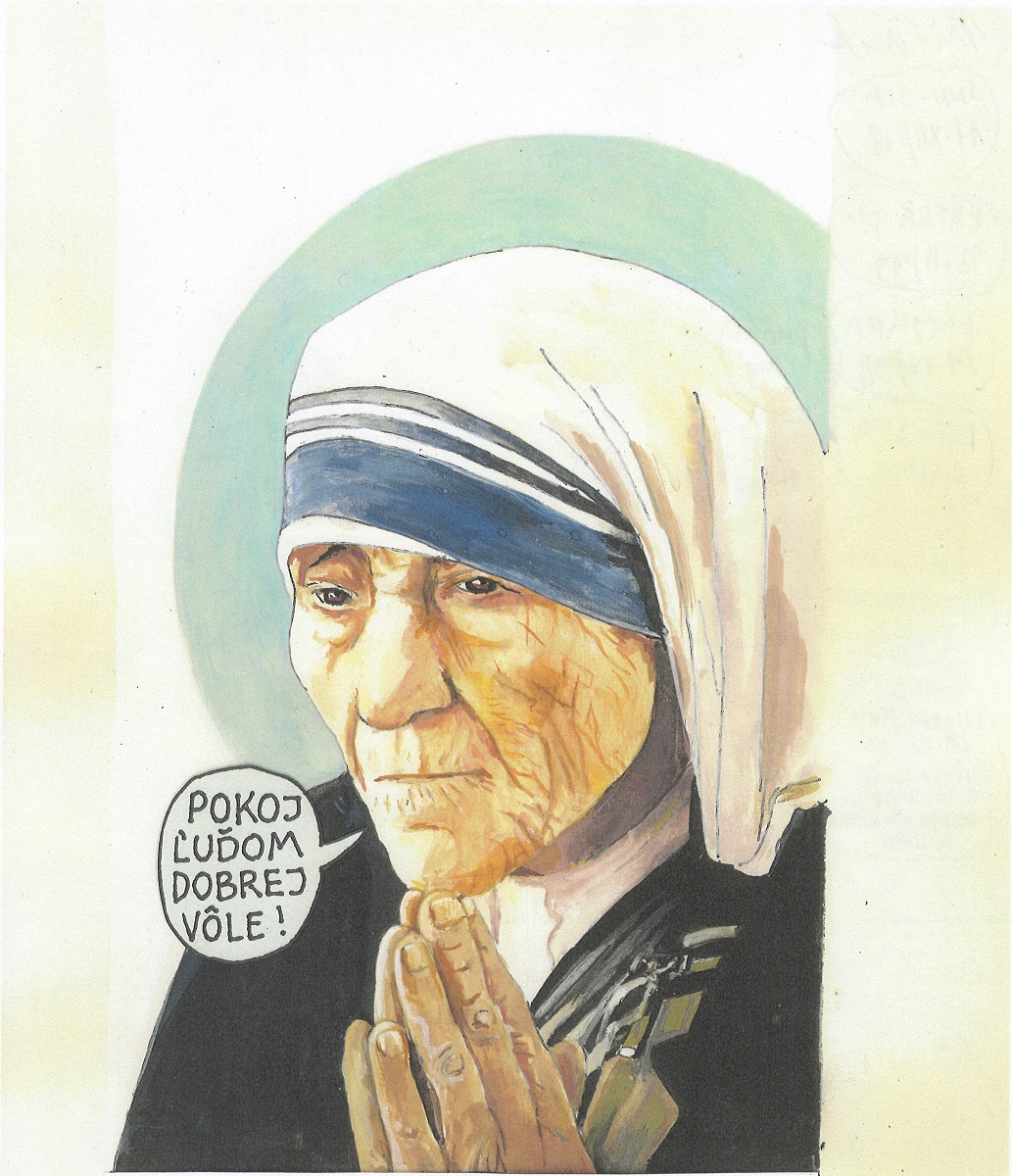 Karikatúra Andreja Mišanka