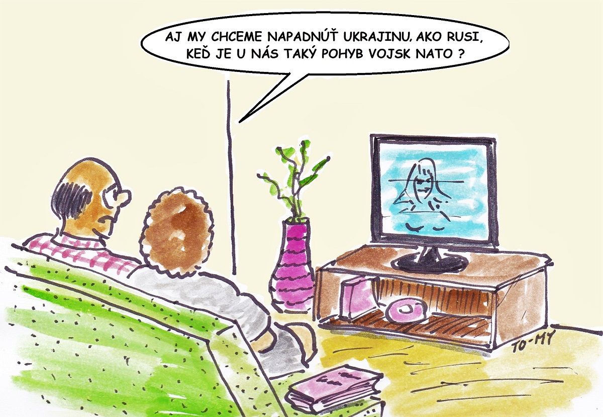 Karikatúra Tomáša Stanislava