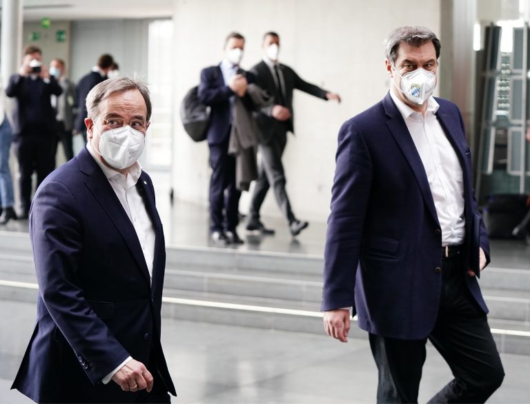 Armin Laschet, Markus Söder
