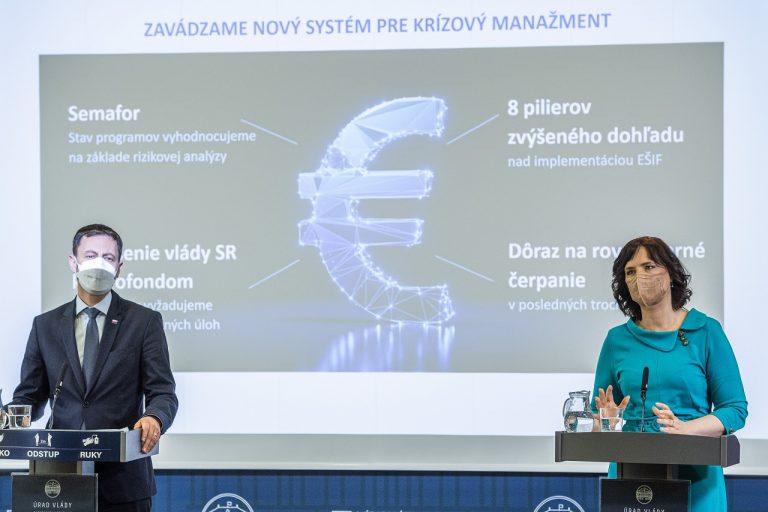 Eduard Heger a Veronika Remišová