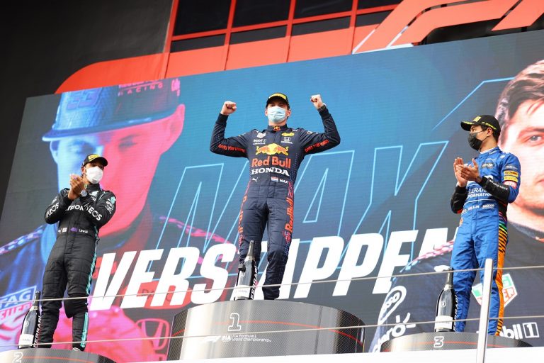 Verstappen, Hamilton, Norris