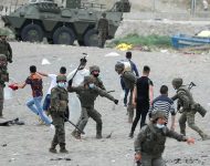 Španielsky legionár udrel marockého občana na pláži El Tarajal