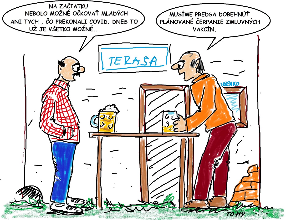 Karikatúra Tomáša Stanislava