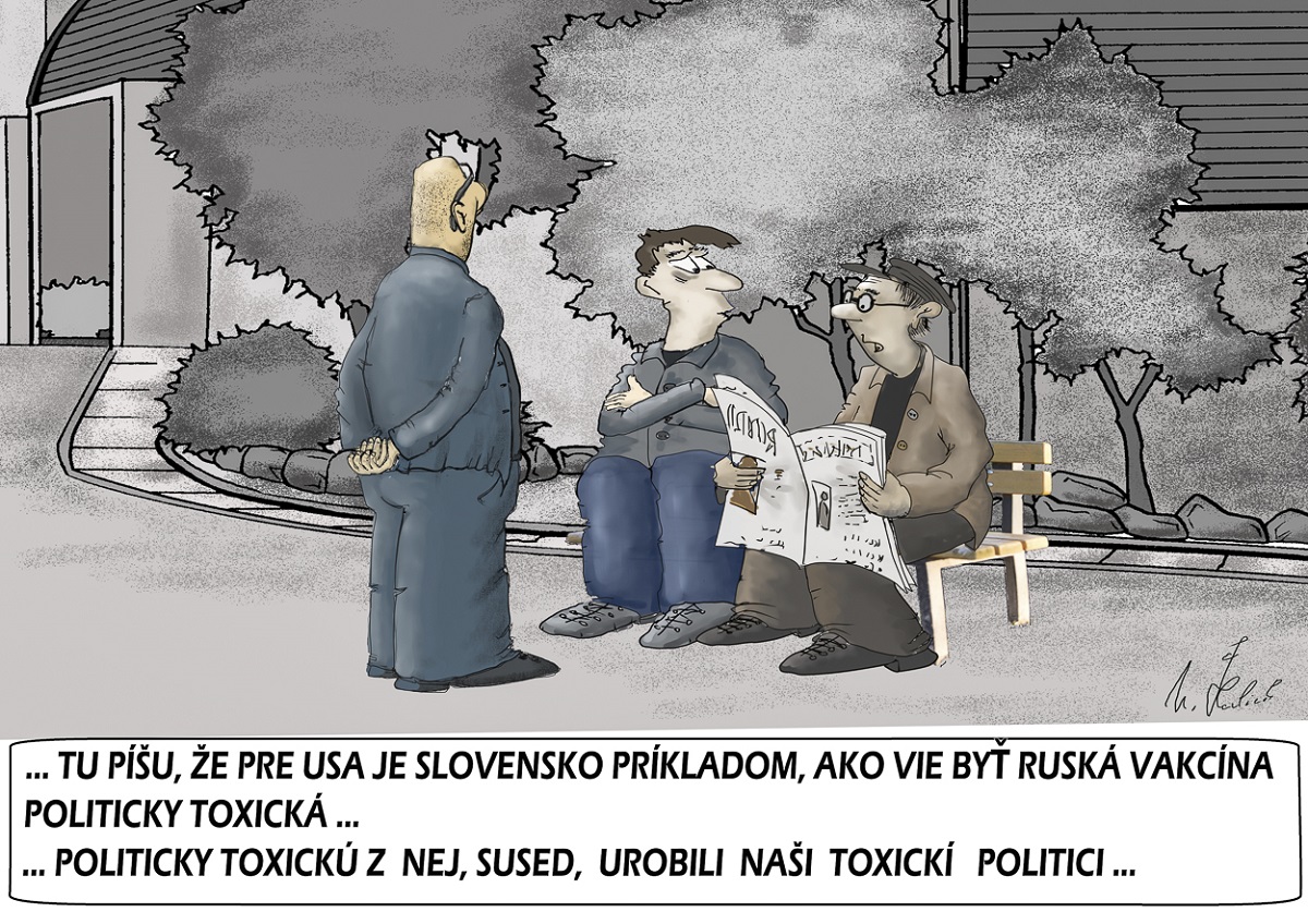 Karikatúra Mira Havlíčka