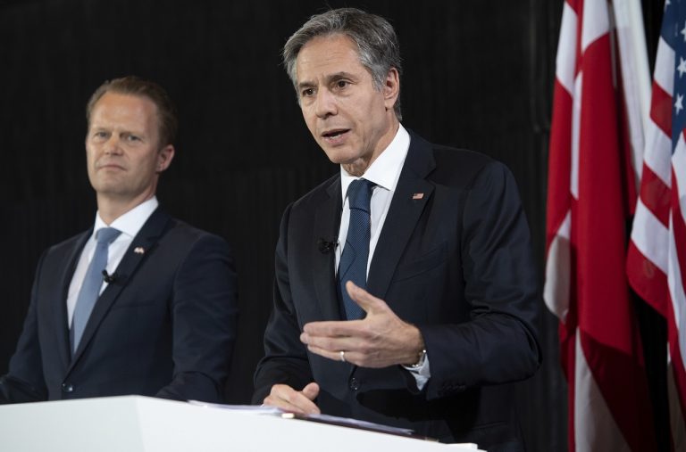 Antony Blinken Jeppe Kofod