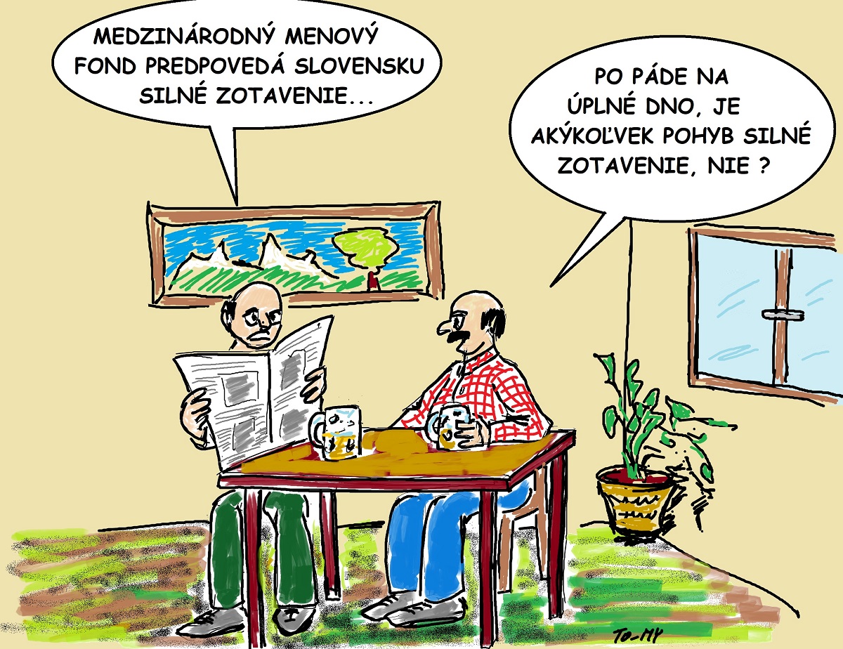 Karikatúra Tomáša Stanislava