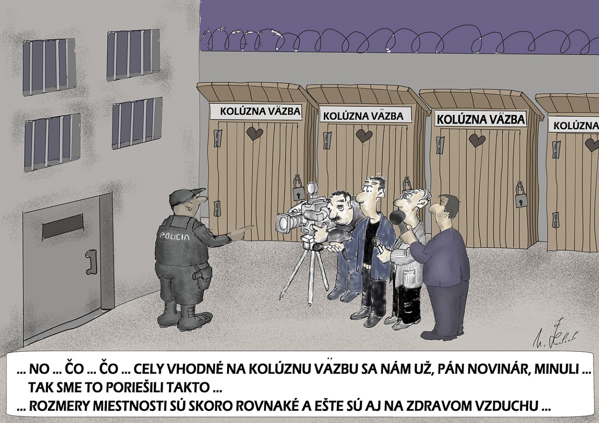 Karikatúra Mira Havlíčka