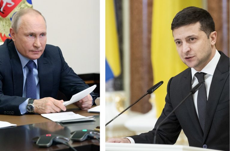 Vladimir Putin, Volodymyr Zelenskij