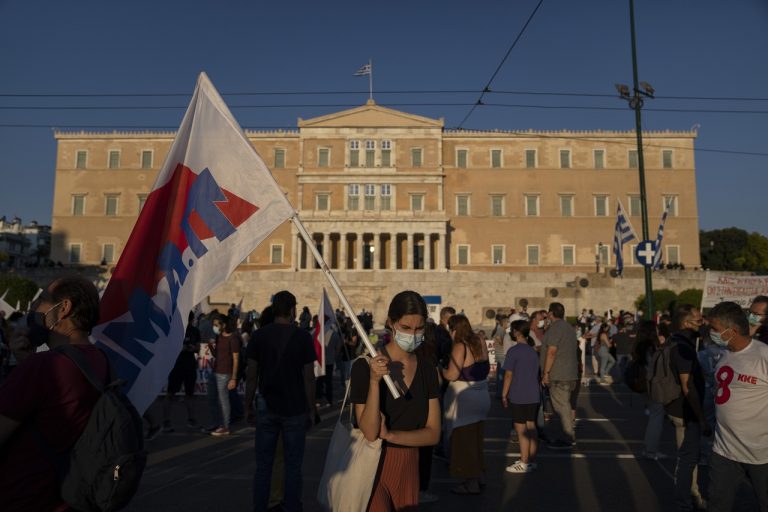 grecko protest